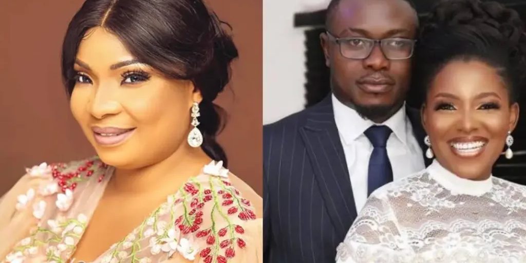 Laide Bakare denies mocking Biola Bayo over crashed marriage Laide Bakare denies mocking Biola Bayo over crashed marriage