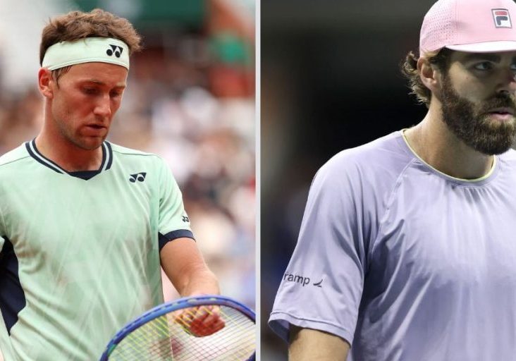 Casper Ruud vs Reilly Opelka - Image Source: Getty 