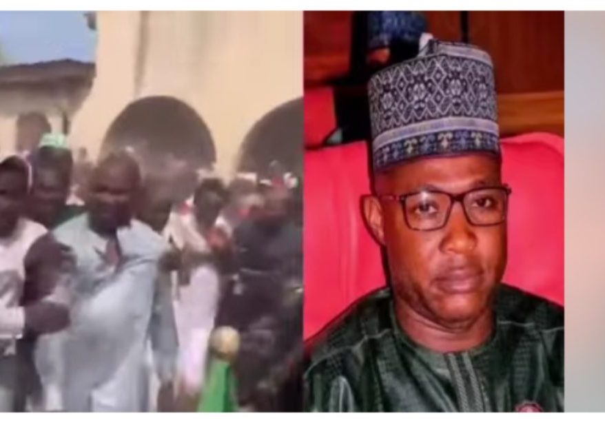 Zamfara lawmaker escapes death as constituents attack him over poor performance [VIDEO]