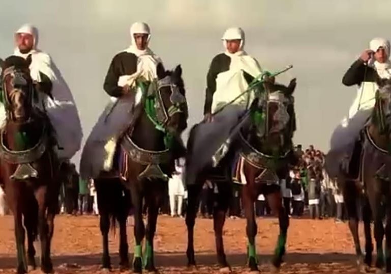 An equestrian festival in a western Libyan city goes international