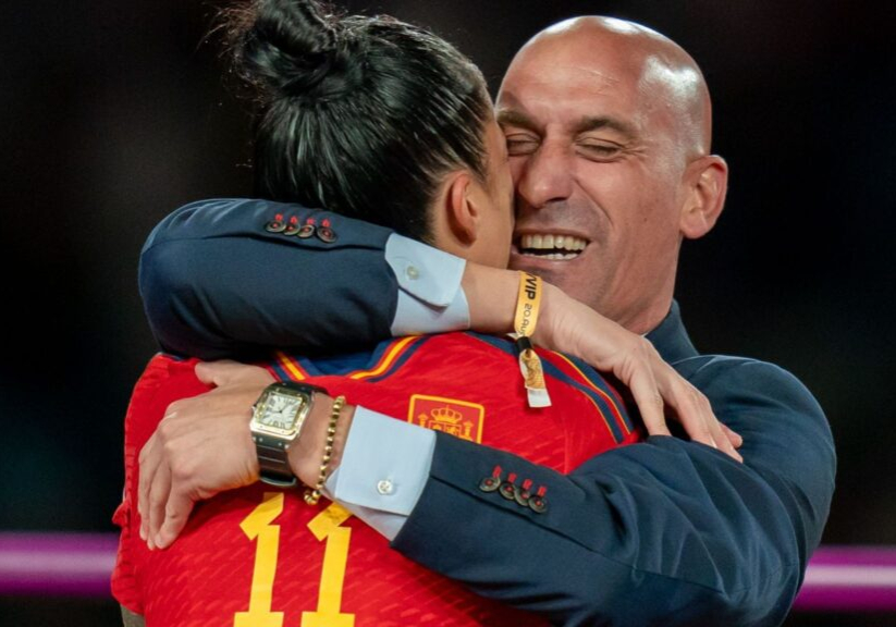 Luis Rubiales fined for kissing Spain footballer, Jenni Hermoso Luis Rubiales fined for kissing Spain footballer, Jenni Hermoso