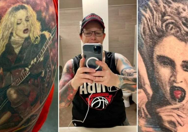 Madonna fan earns world record with 18 tattoos of the singer