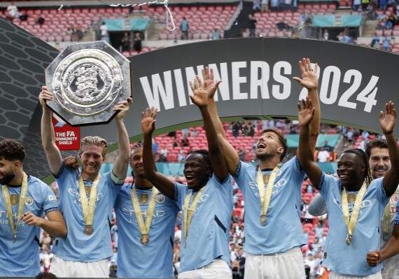 Manchester City Wins Thrilling Community Shield Match against Manchester United Manchester City Wins Thrilling Community Shield Match against Manchester United
