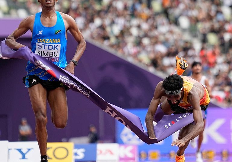 Simbu wins historic photo finish to claim Tanzania’s first World Championship gold