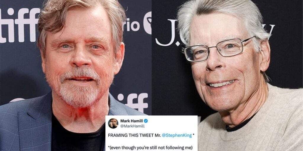 Mark Hamill Freaks Out Meeting Stephen King