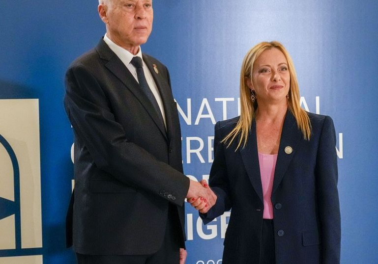 Meloni and Saied discuss migration and development during Tunis meeting