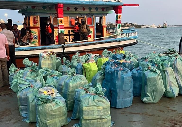 Methamphetamine seizure: Kenya intercepts 1 tonne in high-seas bust INTERPOL, Kenya seize over one tonne of meth in Indian ocean bust