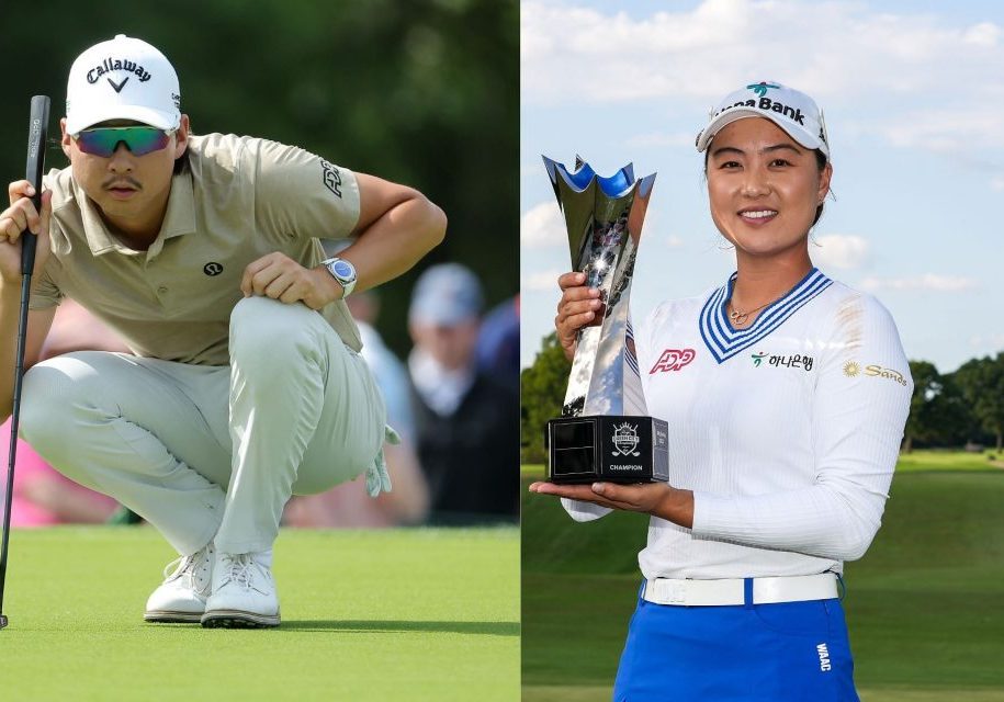 Minjee Lee and Min Woo Lee( via Getty)