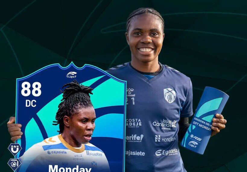 Monday wins Liga F Player of the Month award