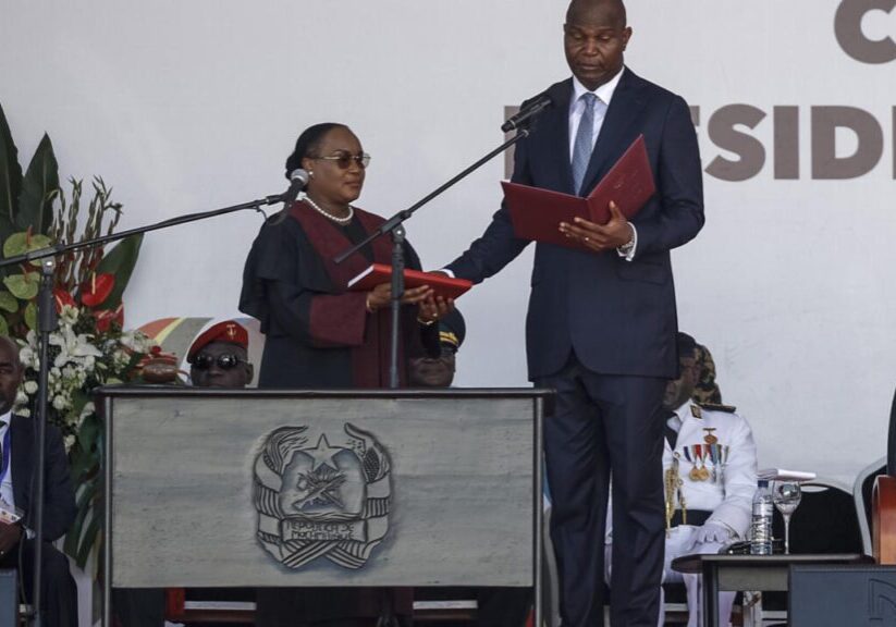 Mozambique swears in new President amid post-election unrest Mozambique swears in new President amid post-election unrest
