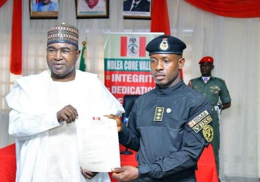 NDLEA Promotes Brave Officers for Foiling Illicit Drug Trafficking on NDLEA Promotes Brave Officers for Foiling Illicit Drug Trafficking on