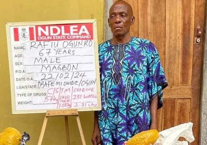 NDLEA nabs man 67 others for dealing in illicit drugs NDLEA nabs man 67 others for dealing in illicit drugs