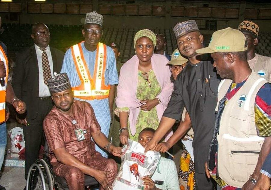 NEMA Distributes Relief Items to Residents with Disabilities After Fire NEMA Distributes Relief Items to Residents with Disabilities After Fire