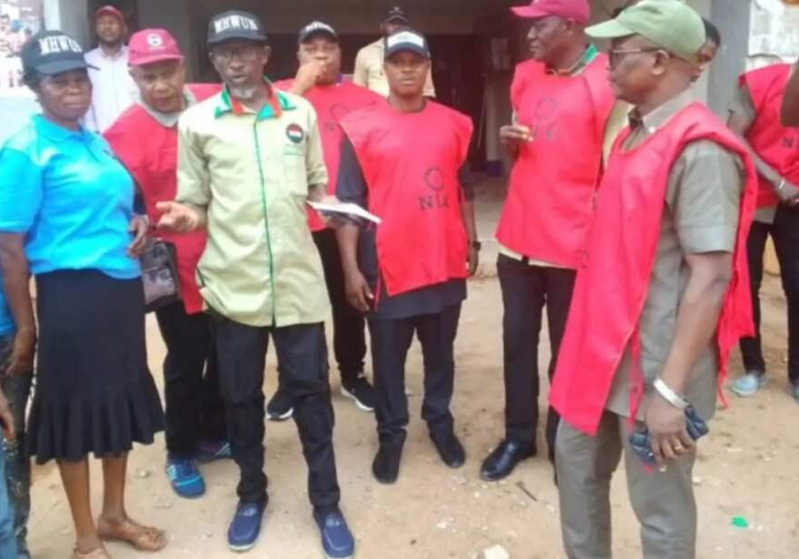 NLC Pickets Labour Party State Secretariat Over Financial Impropriety NLC Pickets Labour Party State Secretariat Over Financial Impropriety