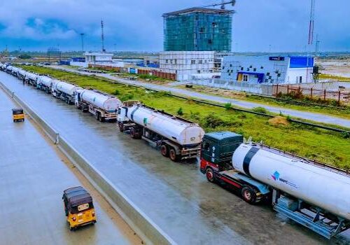 NNPCL Deploys 300 Trucks to Dangote Refinery for Petrol Loading NNPCL Deploys 300 Trucks to Dangote Refinery for Petrol Loading