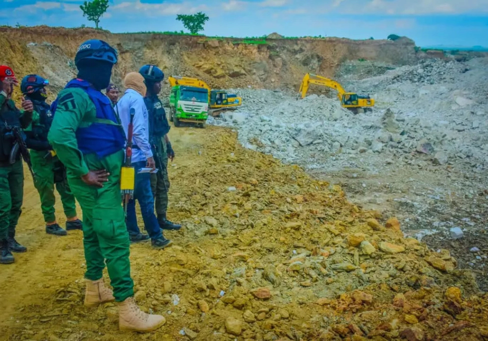 NSCDC Mining Marshals seal illegal lithium mine in Kebbi over alleged N1.43trn theft
