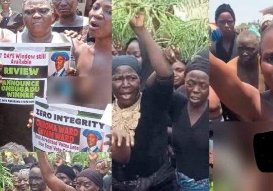 Nasarawa Woman shot while protesting naked against Sules Supreme Court