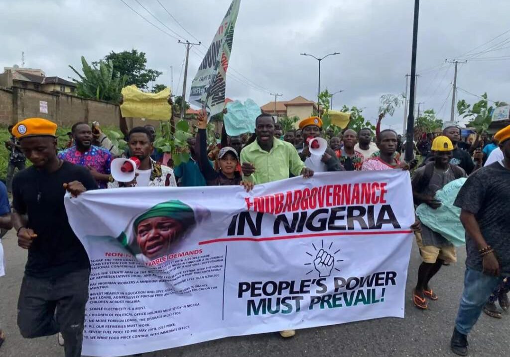 Nationwide Protests Against Hunger and Scarcity Erupt in Ibadan Nationwide Protests Against Hunger and Scarcity Erupt in Ibadan