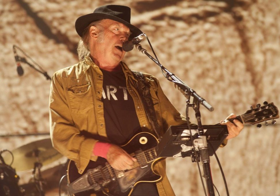Neil Young At Farm Aid 2015 - Source: Getty