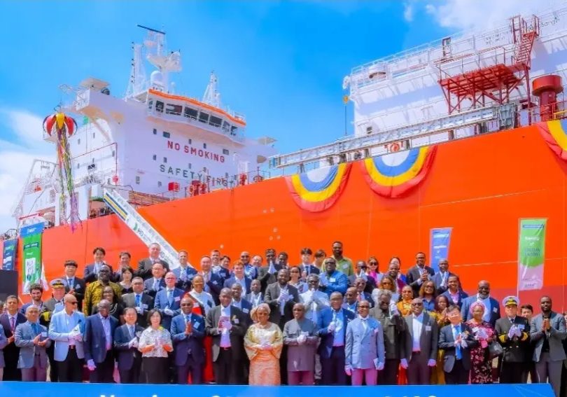Tinubu, Ojulari explain relevance of WAGL’s 40,000 LPG vessel for Nigerian economy