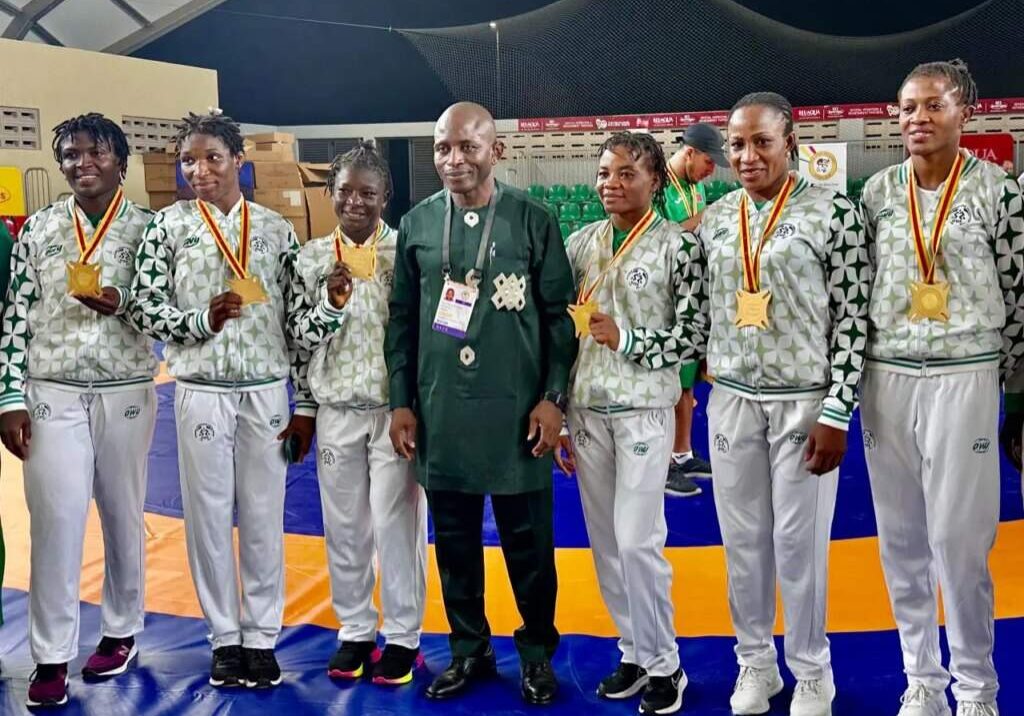 Nigeria Dominates Female Wrestling at 13th African Games with Six Nigeria Dominates Female Wrestling at 13th African Games with Six