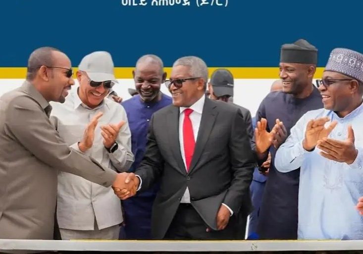 Nigeria Ethiopia Strengthen Economic Ties With Dangote Investment Dangote begins $3bn fertiliser plant in Ethiopia, NGX chairman elated for the partnership — Daily Nigerian