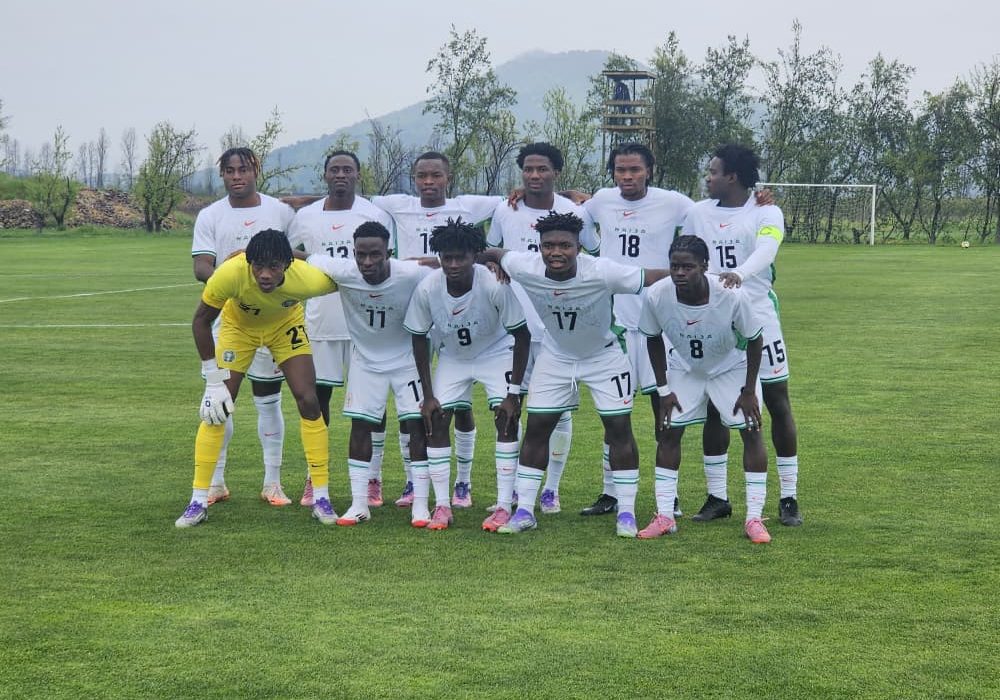 Flying Eagles draw with Chile in pre- lWorld Cup friendly