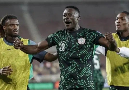 Nigeria beats Lesotho 2-1 in World Cup qualifier Nigeria edge Lesotho 2-1 to keep hopes alive — Daily Nigerian