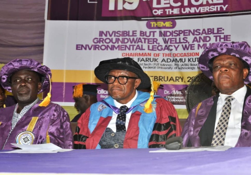 Nigeria’s groundwater under threat: FUT Minna lecturer urges urgent action