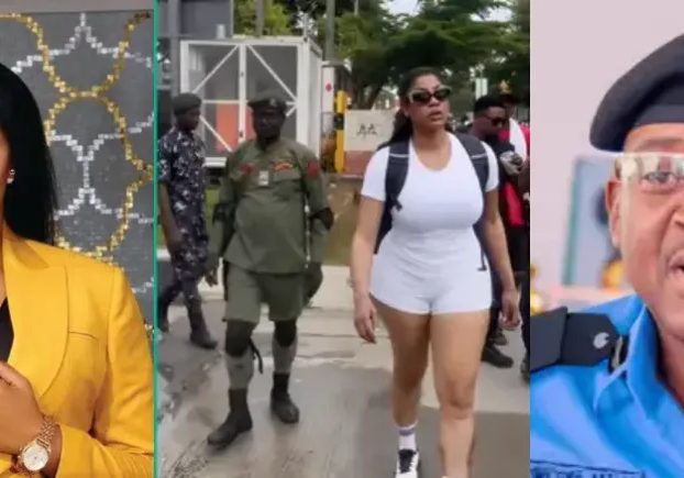 Nigeria police to probe armed officers escorting actress Angela Okorie in a viral video
