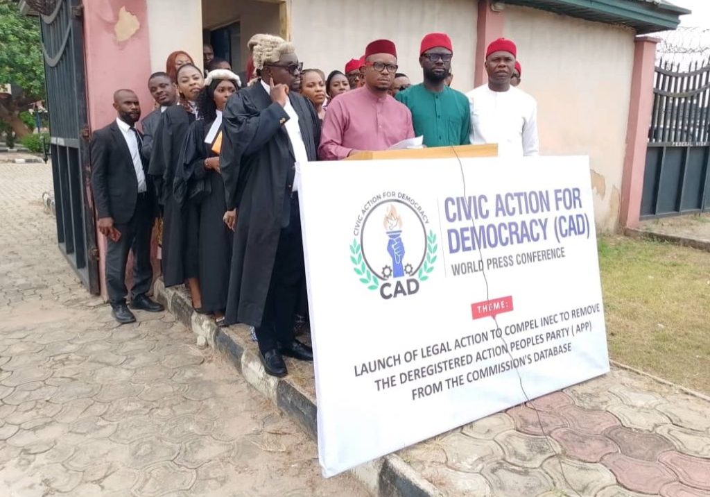 Group asks court to remove APP from INEC register 