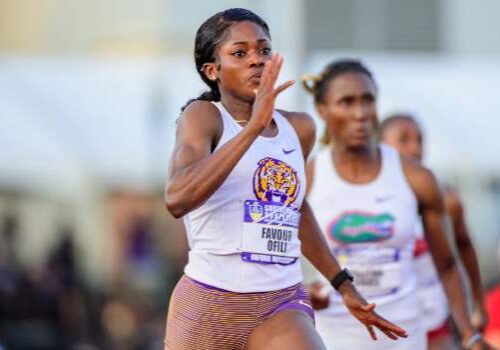 Nigerian Sprinter Favour Ofili Excluded from 100m Olympic Event Due