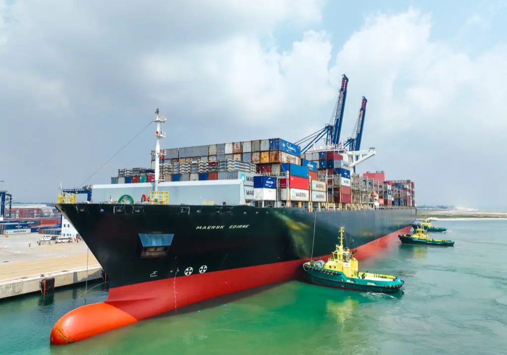 Nigerian govt berths largest container vessel