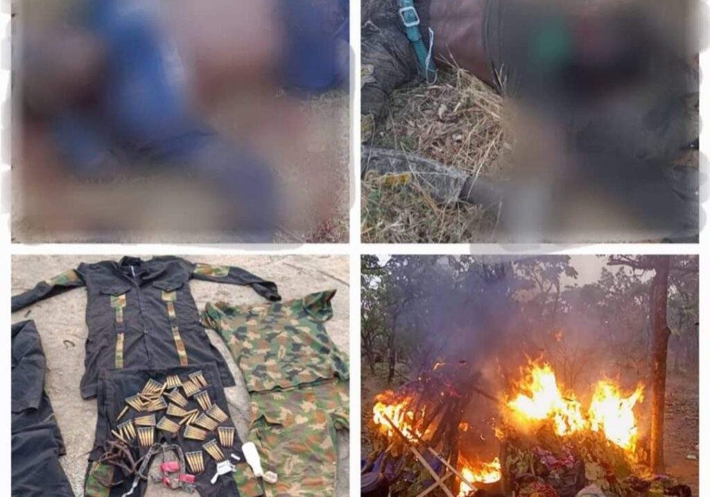 Nigerian troops destroy bandits hideouts rescue kidnap victims in Taraba