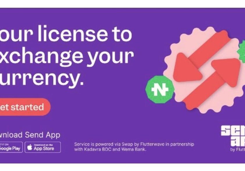Nigerians can now convert naira to foreign currencies directly on Send App - Flutterwave