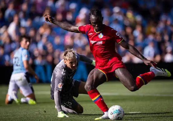 Nigeria's Christantus Uche Inspires Getafe to 2-0 Win Over Celta LaLiga: Uche wins Match of the Match in Getafe's victory at Celta Vigo