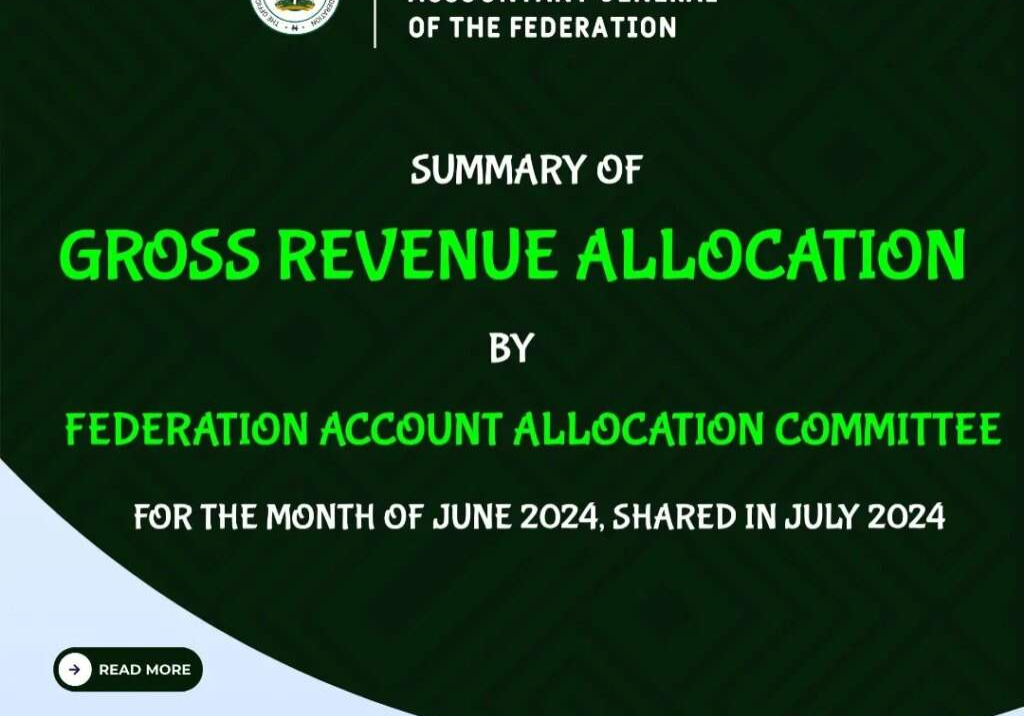 Nigeria's June 2024 Revenue Allocation: State by State Breakdown Revealed Nigeria's June 2024 Revenue Allocation: State by State Breakdown Revealed