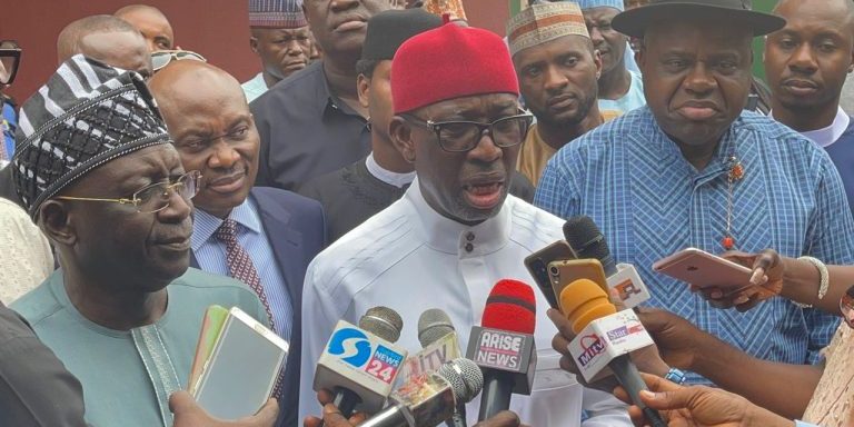 Nigeria's President Tinubu Bringing Stability and Hope, Say Supporters Tinubu bringing stability, hope to Nigeria -- Okowa — Daily Nigerian