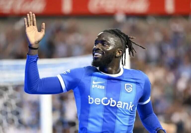Nigeria's Tolu Arokodare Scores First Goal of the Season in Nigeria's Tolu Arokodare Scores First Goal of the Season in