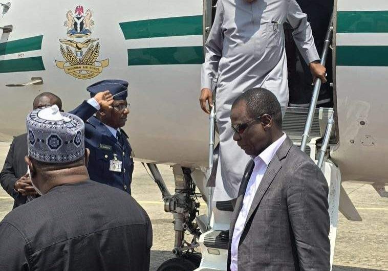 Nigerias Vice President Shettima Returns from UN Assembly Nigerias Vice President Shettima Returns from UN Assembly