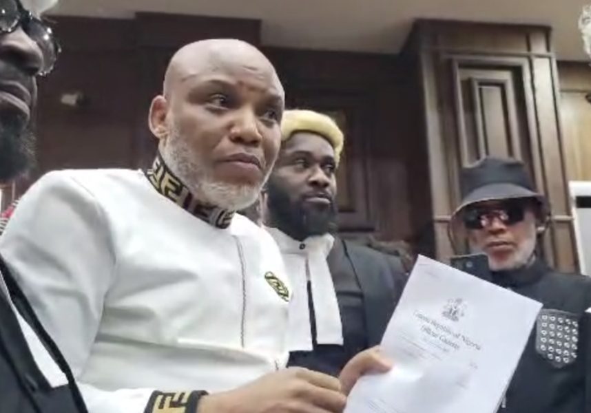 Nnamdi Kanu sacks legal team, challenges court jurisdiction — Daily Nigerian