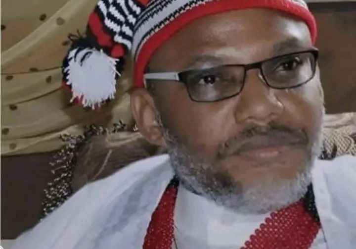 'Onyendu' - Moment Supreme Court workers hail Nnamdi Kanu as he arrives premises [VIDEO]