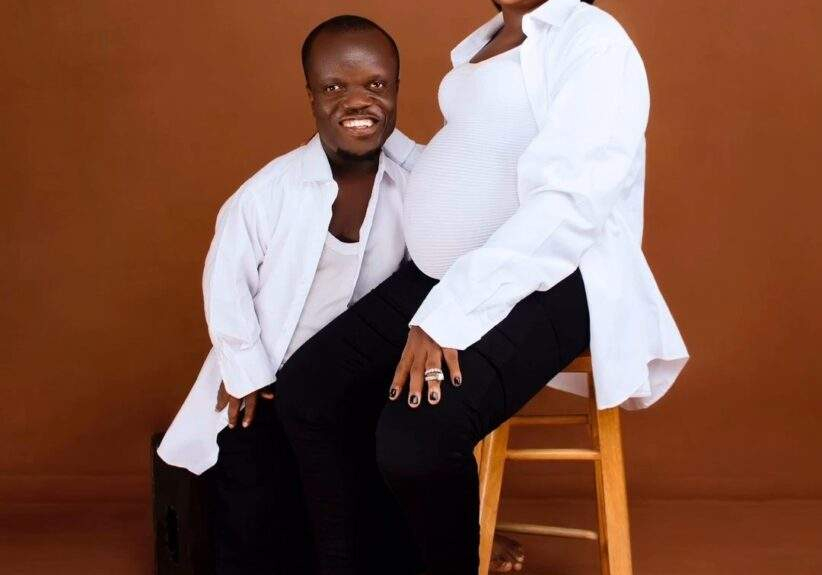 Nollywood Actor Nkubi Welcomes First Child with Wife Vivian Heartwarming