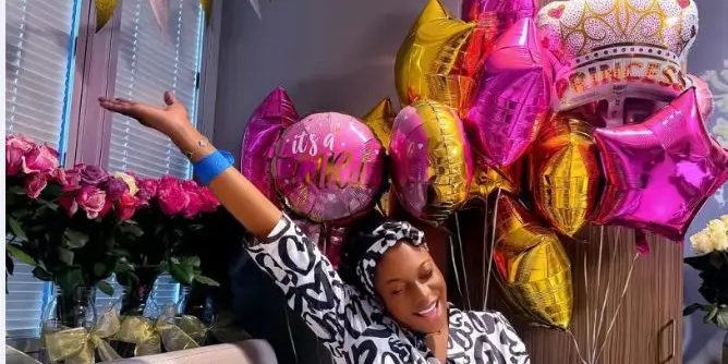 Nollywood actress Chika Ike welcomes baby girl Nollywood actress Chika Ike welcomes baby girl