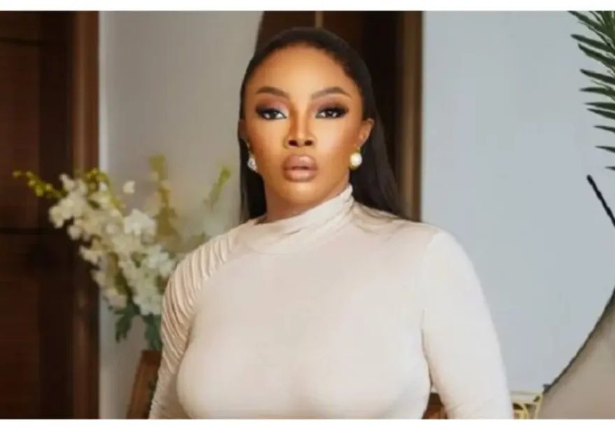 Nollywood actress warns against daily baby bathing due to skin 'Bathing babies daily could damage their skin' - Toke Makinwa claims