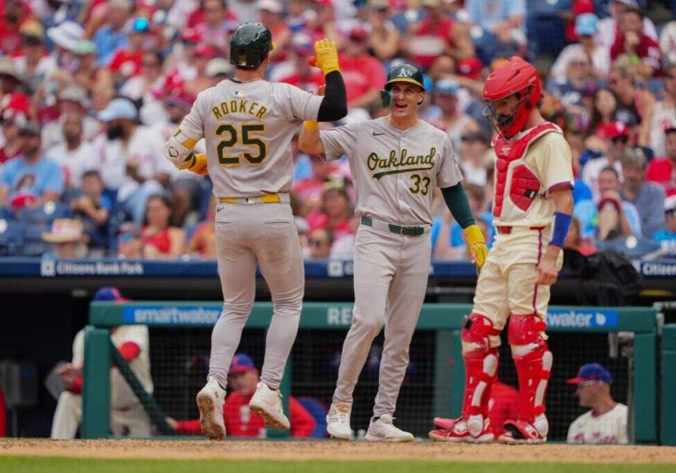 Oakland Athletics Deliver Stunning 18 3 Blow to Philadelphia Phillies Oakland Athletics Deliver Stunning 18 3 Blow to Philadelphia Phillies