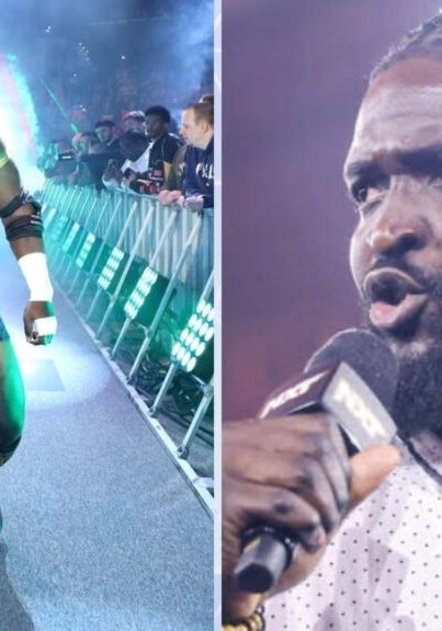 Oba Femi Challenges Tony D'Angelo at Halloween Havoc