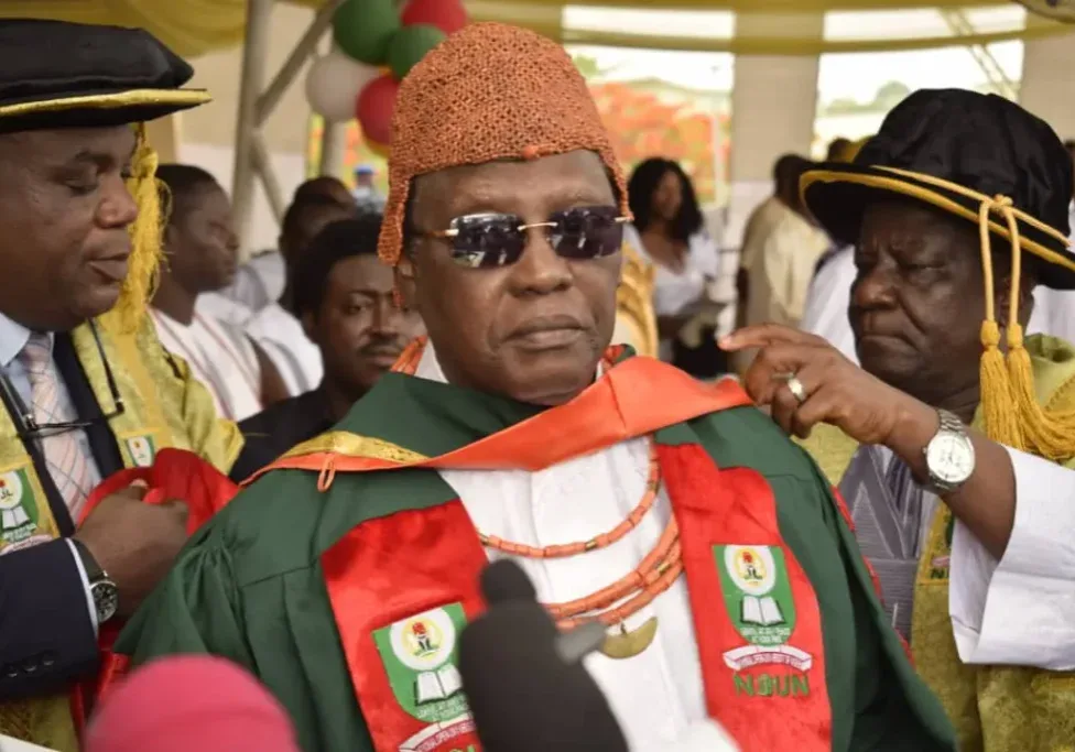 Oba of Benin Installed as Chancellor of National Open University Oba of Benin Installed as Chancellor of National Open University
