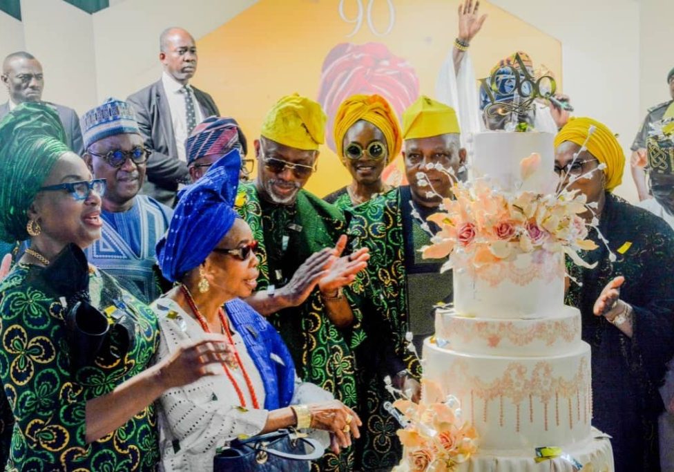 Ogun Governor's Mother Celebrates 90th Birthday Tayo Mabeweje: Glitz, glamour as Iperu hosts star-studded 90th birthday for Governor Abiodun’s mother
