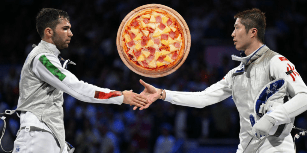 Olympic Fencing Feud Erupts Over Pizza Olympic Fencing Feud Erupts Over Pizza